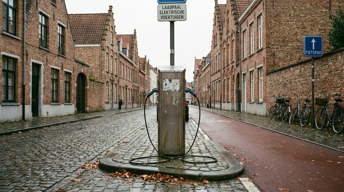 Oplaadpunt in Berlaar